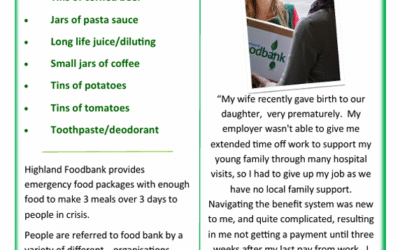 Highland Foodbank Harvest Appeal