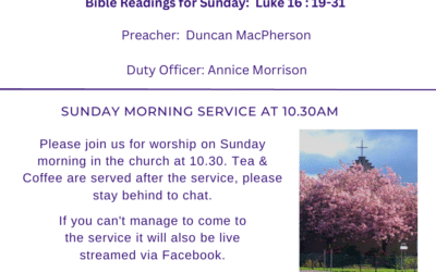 Sunday Service: 28 September 2025