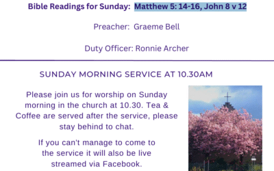 Sunday Service – 7th September 2025