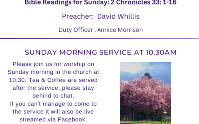 Sunday Service: 1st March 2026