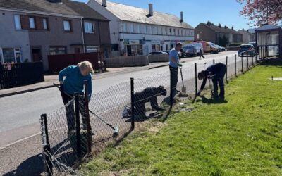 Church Garden Work party met today