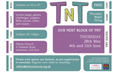 TNT – new series of Thursday Night Thing coming up!