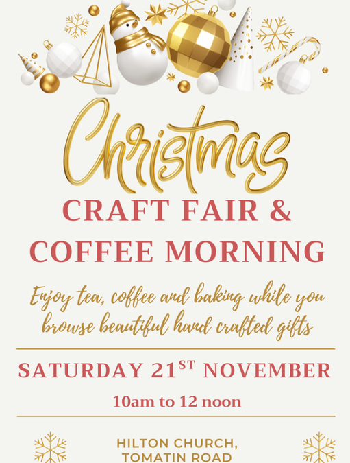Christmas Craft Fair and Coffee Morning